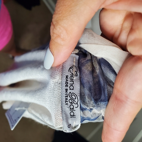 Elena Baldi Beige Cardigan Floral - Picture 7 of 7